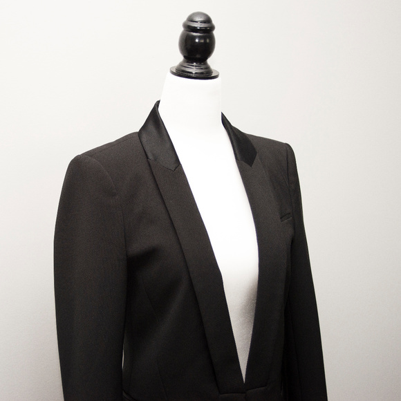 Zara Classic Black Suit Jacket - Picture 2 of 7